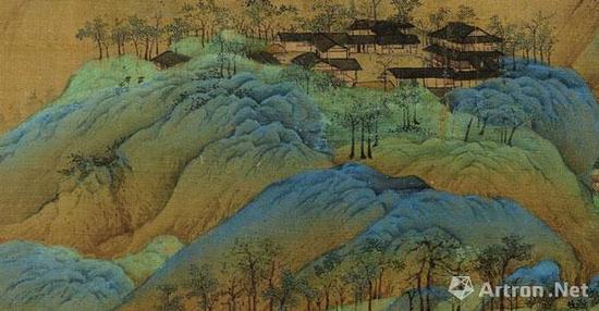 《千里江山图》的峦头结构