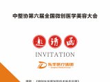 最新日程|中整协第六届全国微创医学美容大会
